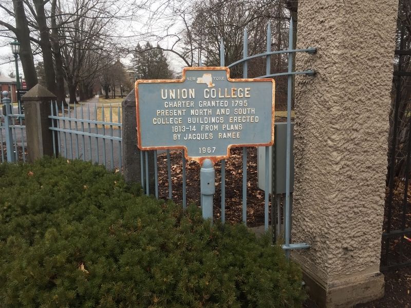 Union College Marker image. Click for full size.