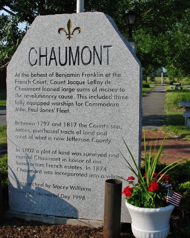 Chaumont Marker image. Click for full size.