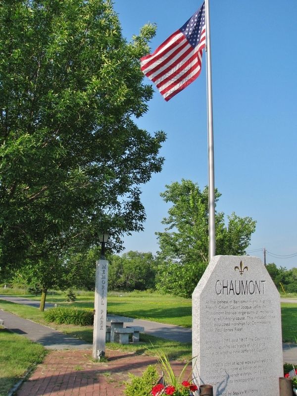 Chaumont Marker (<i>tall view</i>) image. Click for full size.