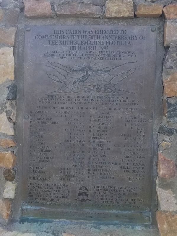X Craft Memorial image. Click for full size.