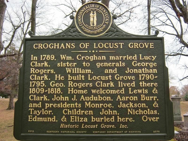 Croghans of Locust Grove image. Click for full size.
