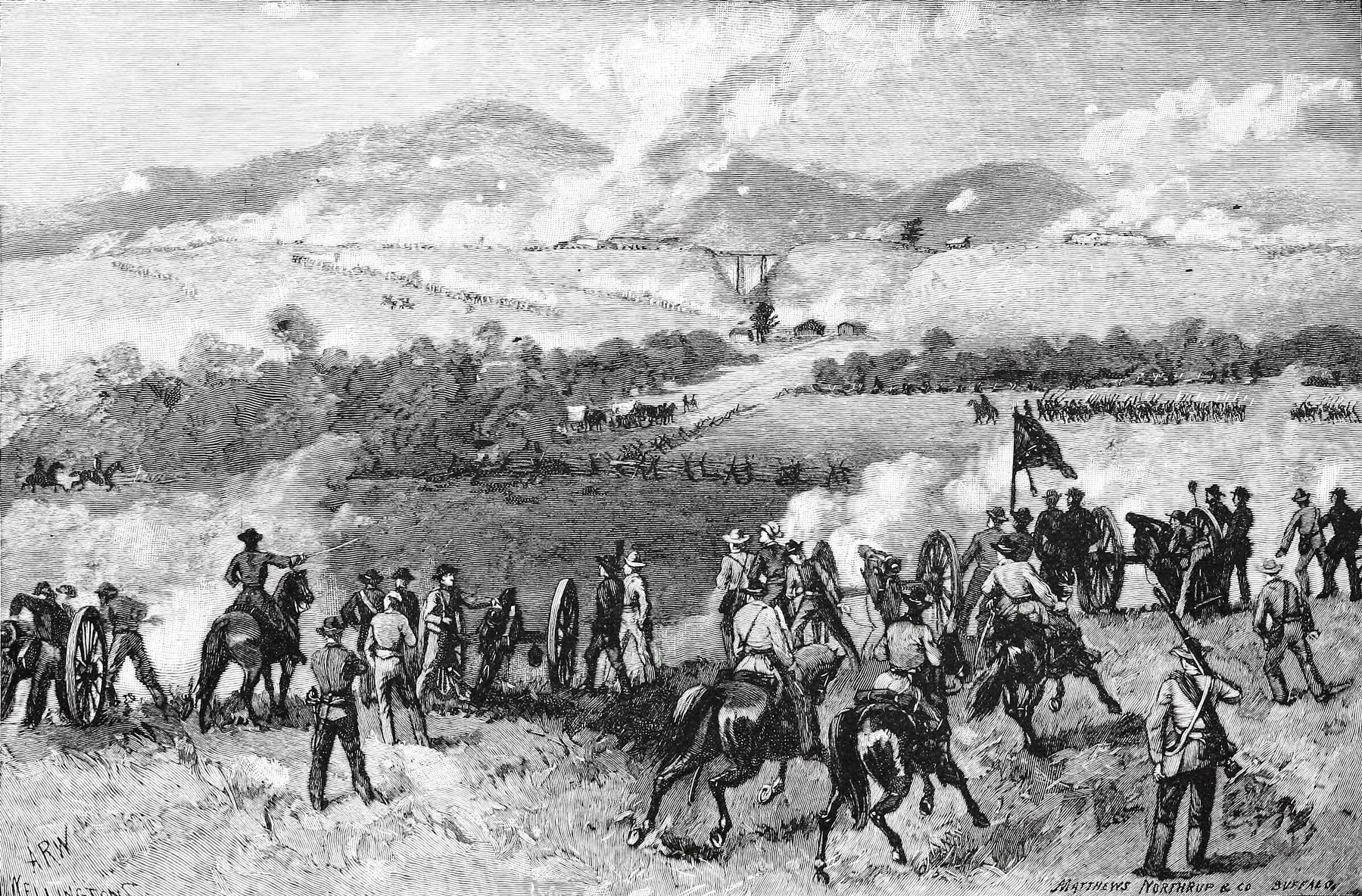The Battle of Allatoona image. Click for full size.