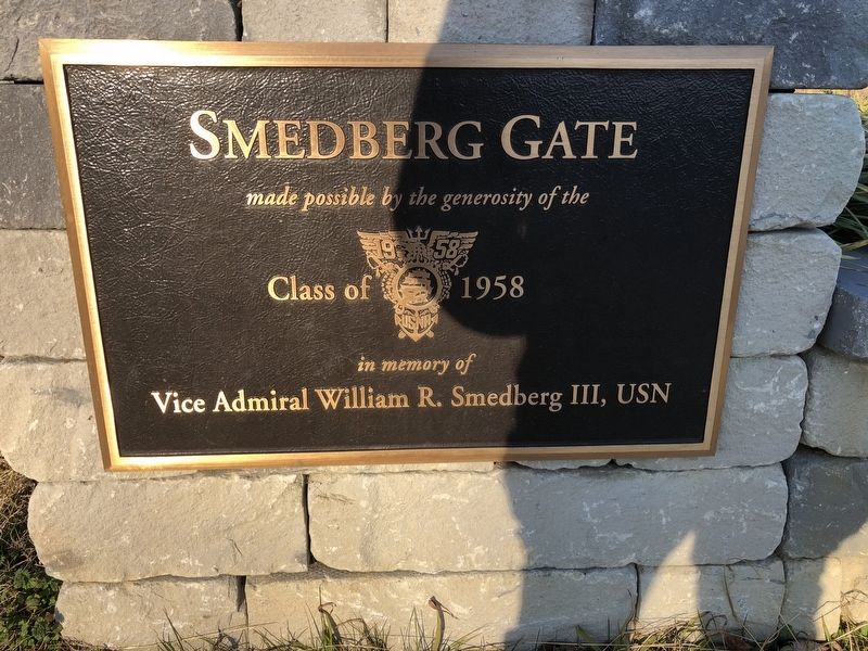 Smedberg Gate Plaque image. Click for full size.