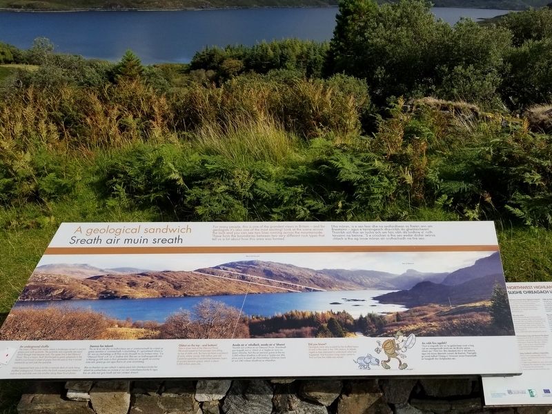 A geological sandwich Marker image. Click for full size.