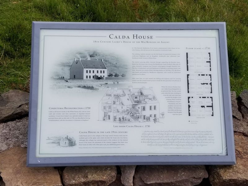 Calda House Marker image. Click for full size.