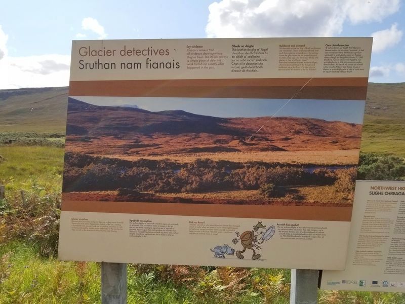 Glacier detectives Marker image. Click for full size.