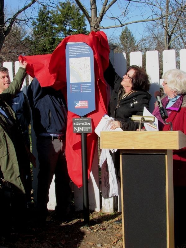 Unveiling the Trent House Marker image. Click for full size.