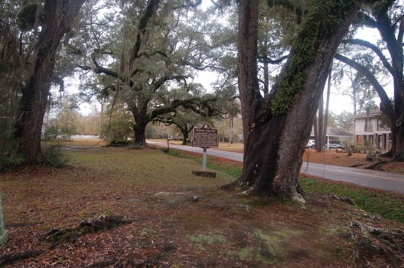 Indian Village Marker. Click for full size. Indian Village Marker image. Click for full size.