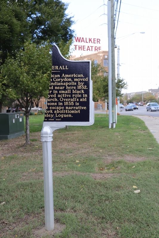 Damaged James Overall Marker, side one image. Click for full size.