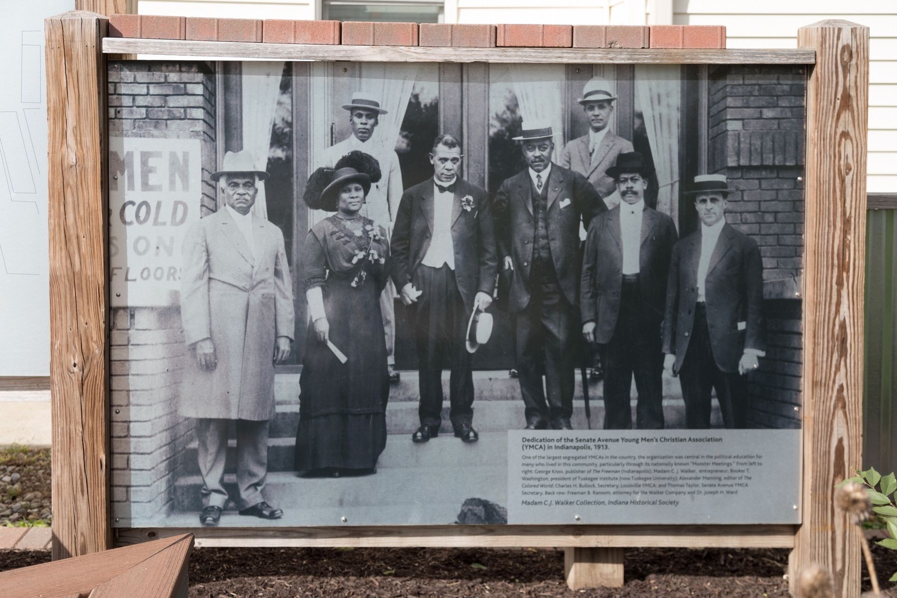 Dedication of the Senate Avenue Young Mens Christian Association(YMCA) in Indianapolis, 1913.. Click for full size. Dedication of the Senate Avenue Young Mens Christian Association(YMCA) in Indianapolis, 1913. image. Click for full size.