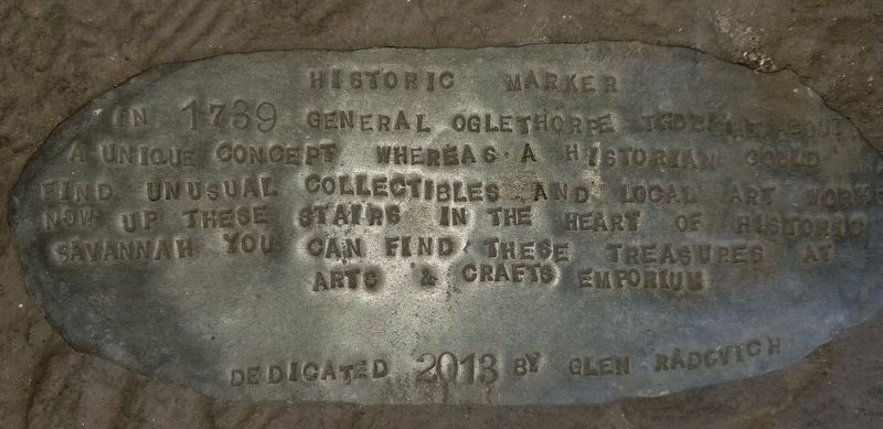 Arts & Crafts Emporium Marker image. Click for full size.