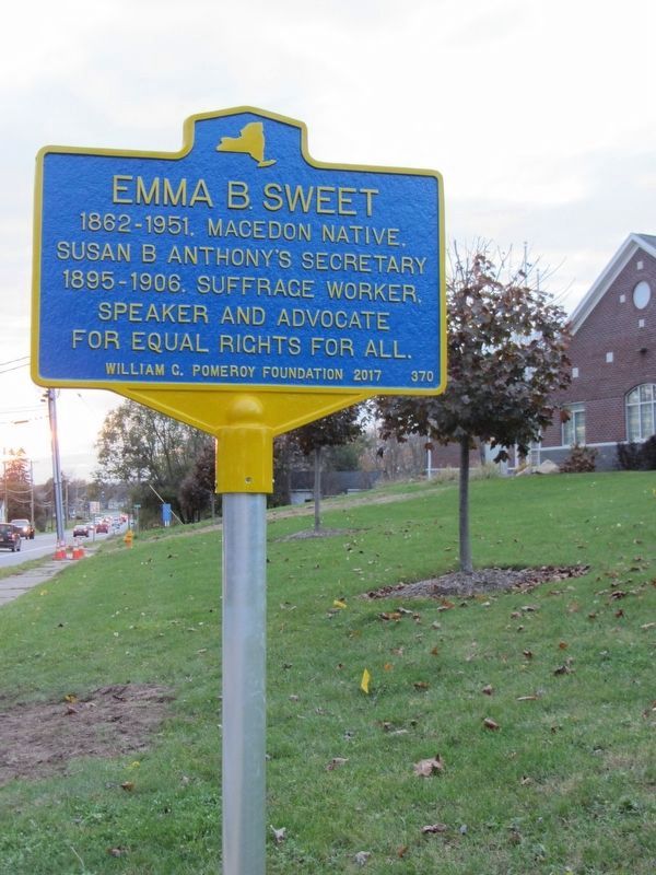 Emma B. Sweet Marker. Click for full size. Emma B. Sweet Marker image. Click for full size.