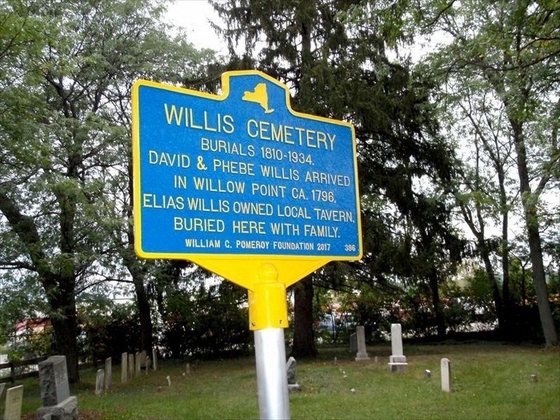 Willis Cemetery Marker image. Click for full size.