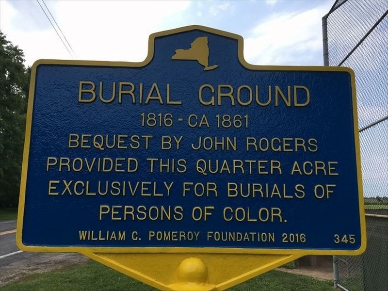 Burial Ground Marker image. Click for full size.