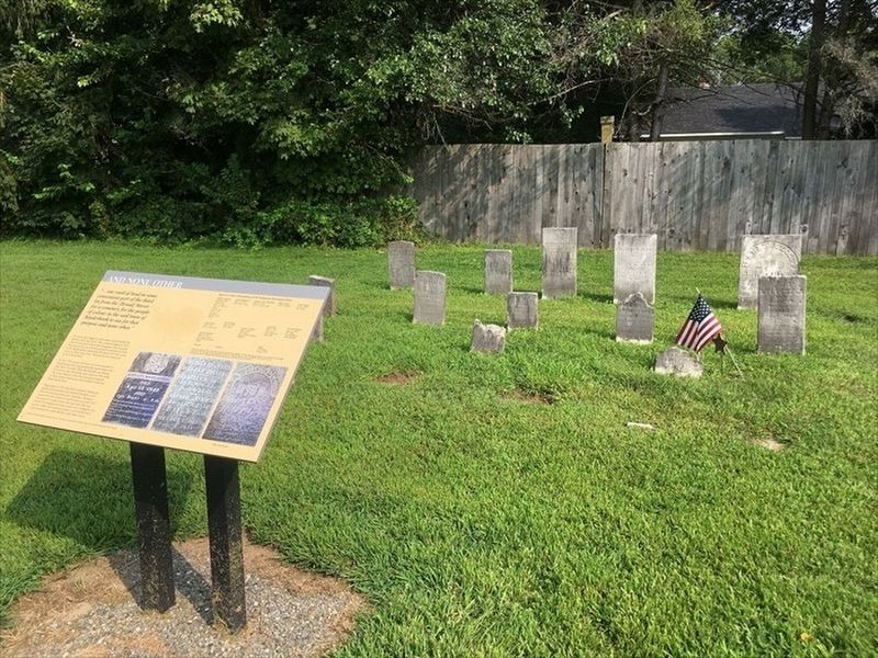 Burial Ground Marker image. Click for full size.