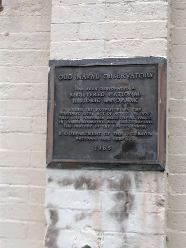 Registered National Historic Landmark Plaque image. Click for full size.