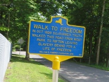 Walk To Freedom Marker image. Click for full size.