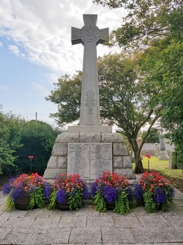 New Deer War Memorial image. Click for full size.