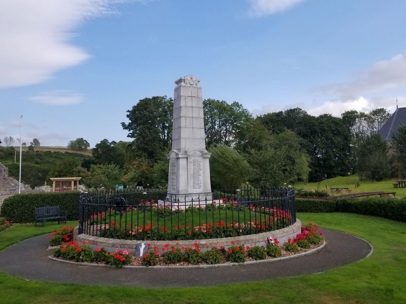 Methlick War Memorial image. Click for full size.