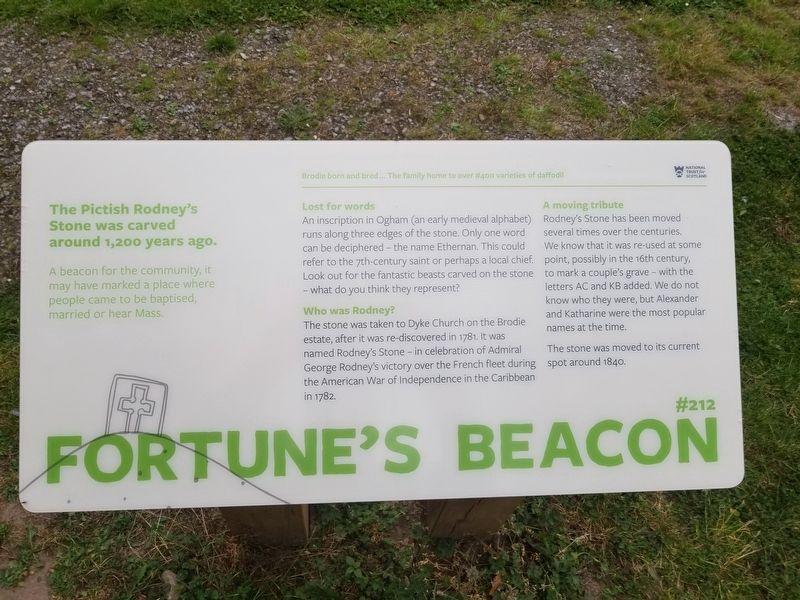 Fortune�s Beacon Marker image. Click for full size.
