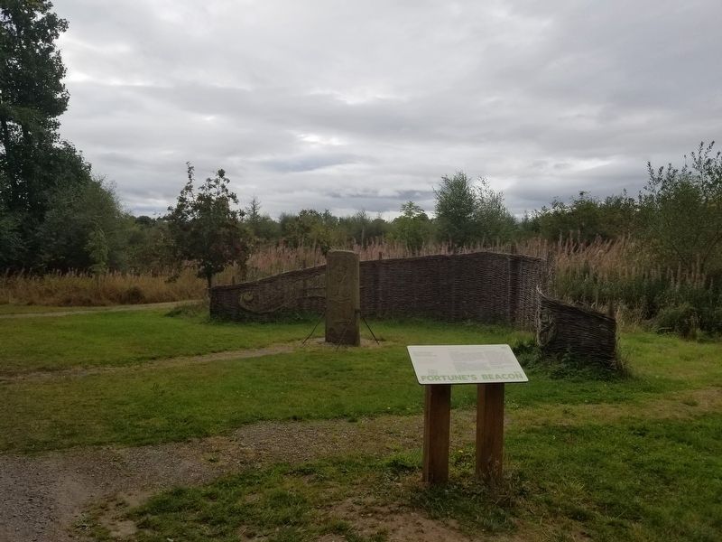 Rodney�s Stone and Fortune�s Beacon Marker image. Click for full size.