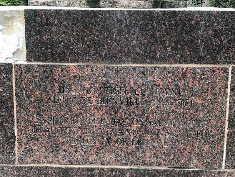 Jean Baptiste le Moyne Siuer de Bienville Marker. Click for full size. Jean Baptiste le Moyne Siuer de Bienville Marker image. Click for full size.