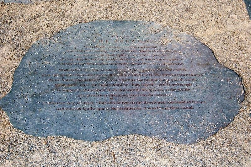 New Amsterdam Plein: Three Marker. Click for full size. New Amsterdam Plein: Three Marker image. Click for full size.