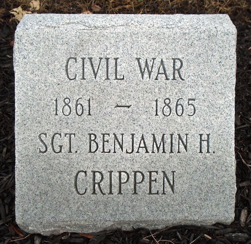 War Memorial - Sgt Benjamin H. Crippen image. Click for full size.