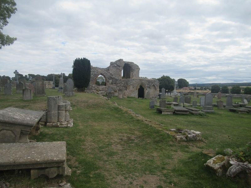 Ruins of Kinloss Abbey image. Click for full size.