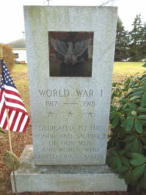 World War I Memorial image. Click for full size.