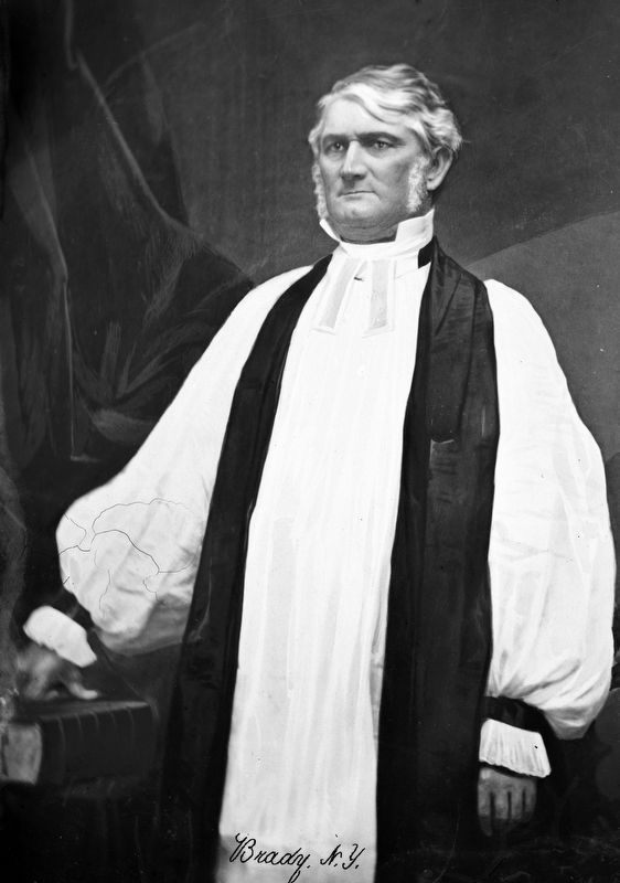 Gen. Leonidas Polk, C.S.A., Bishop of Louisiana image. Click for full size.
