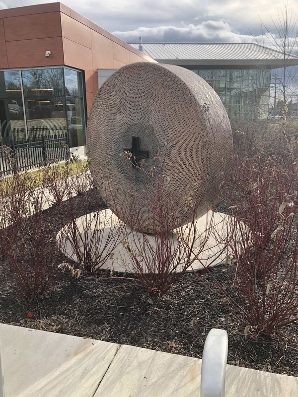 Nearby millstone. Click for full size. Nearby millstone image. Click for full size.