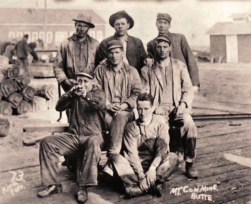 Marker detail: Miners. Click for full size. Marker detail: Miners image. Click for full size.