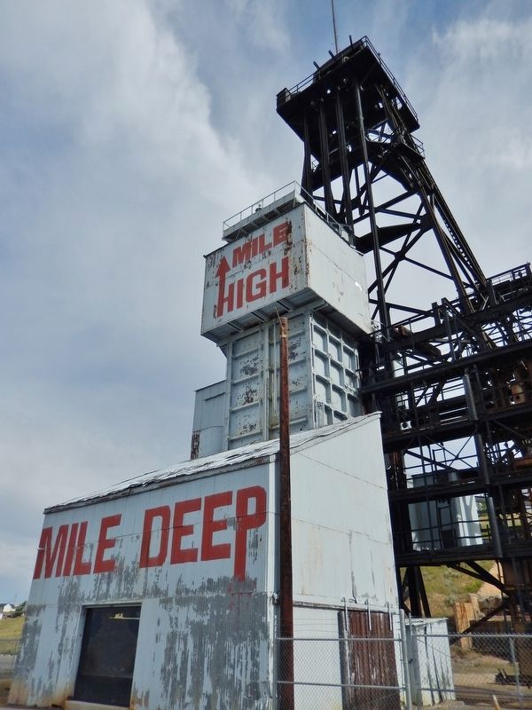 "One Mile High - One Mile Deep". Click for full size. "One Mile High - One Mile Deep" image. Click for full size.