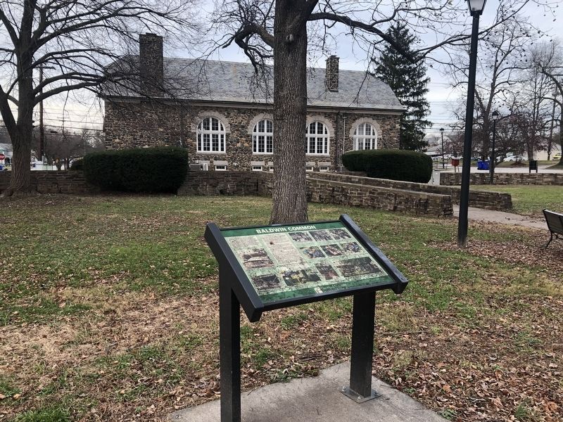Baldwin Common Marker. Click for full size. Baldwin Common Marker image. Click for full size.
