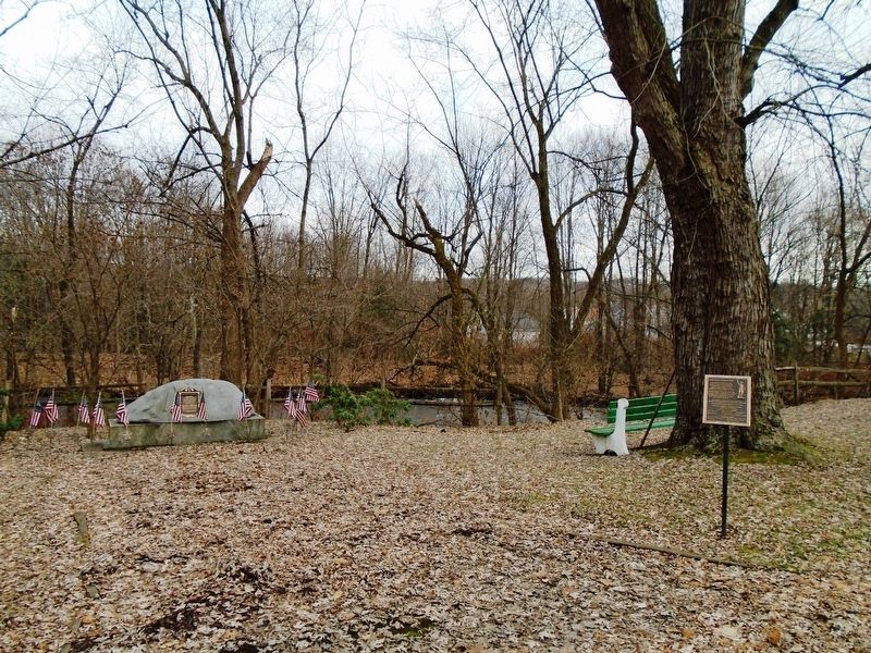 World War I Veterans Park and Markers. Click for full size. World War I Veterans Park and Markers image. Click for full size.