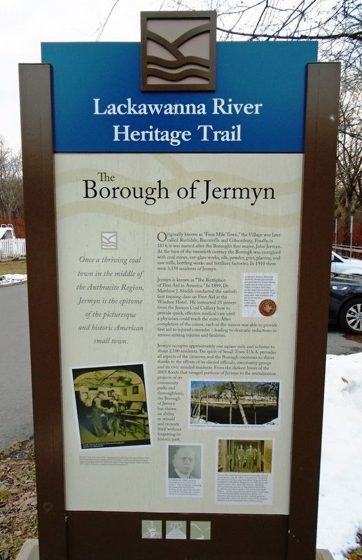 The Borough of Jermyn Marker image. Click for full size.