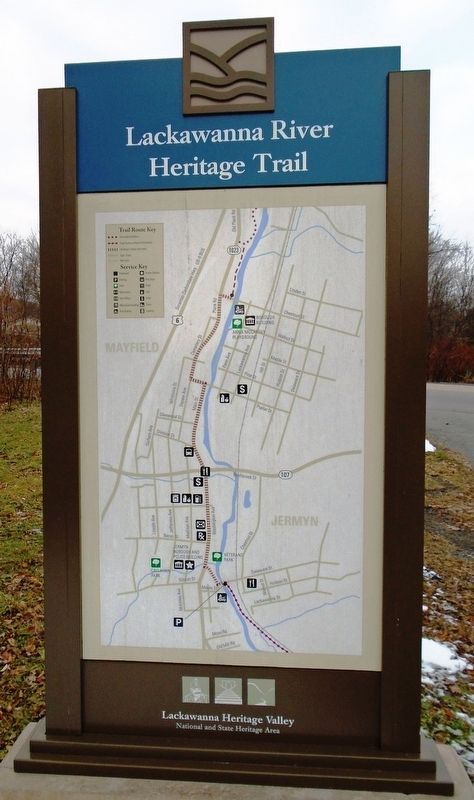 The Borough of Jermyn Marker (back). Click for full size. The Borough of Jermyn Marker (back) image. Click for full size.