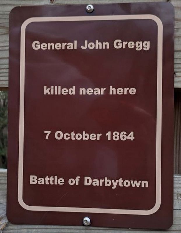 General John Gregg Marker image. Click for full size.