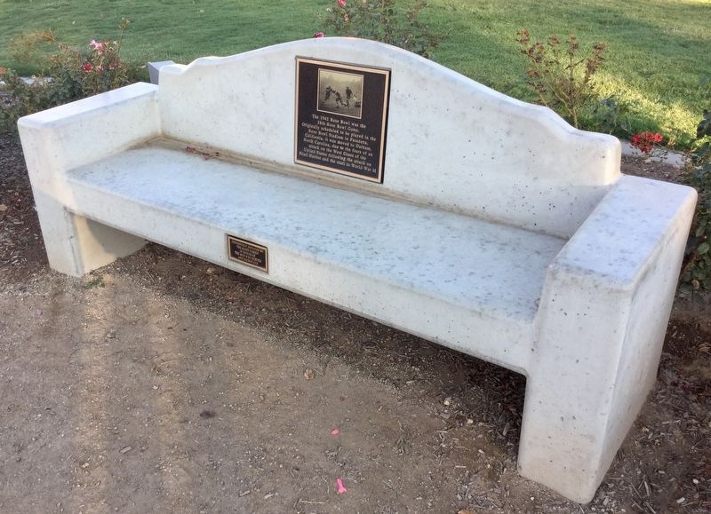 Rose Bowl Marker. Click for full size. Rose Bowl Marker image. Click for full size.