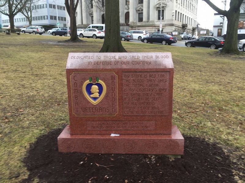 Purple Heart Memorial. Click for full size. Purple Heart Memorial image. Click for full size.