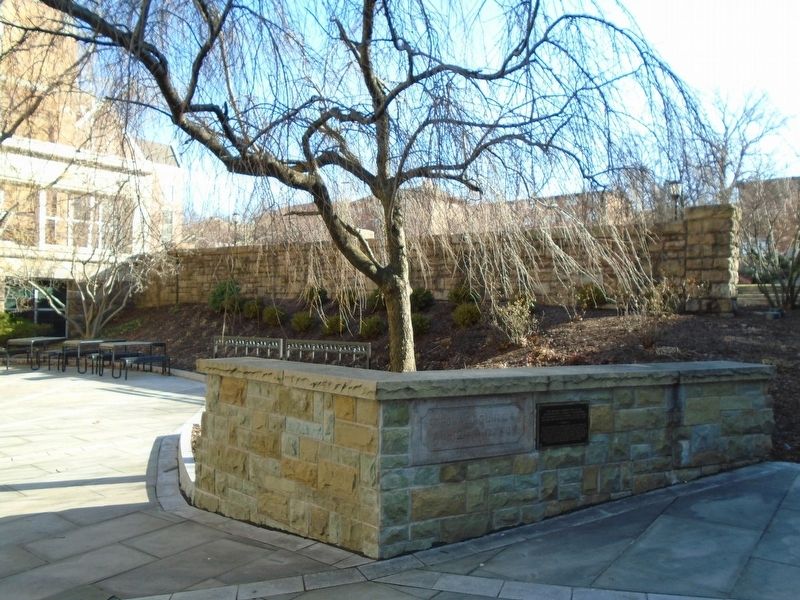 St. Thomas College "Old Main" Cornerstone and Marker. Click for full size. St. Thomas College "Old Main" Cornerstone and Marker image. Click for full size.