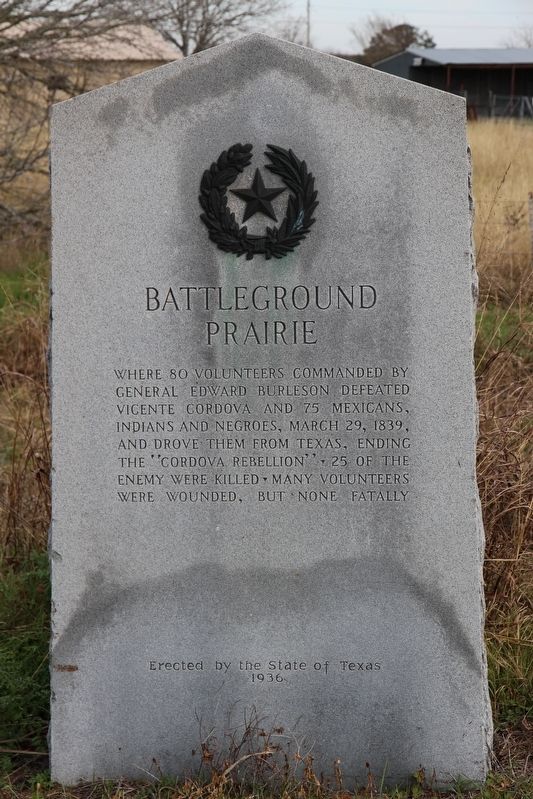 Battleground Prairie Marker image. Click for full size.