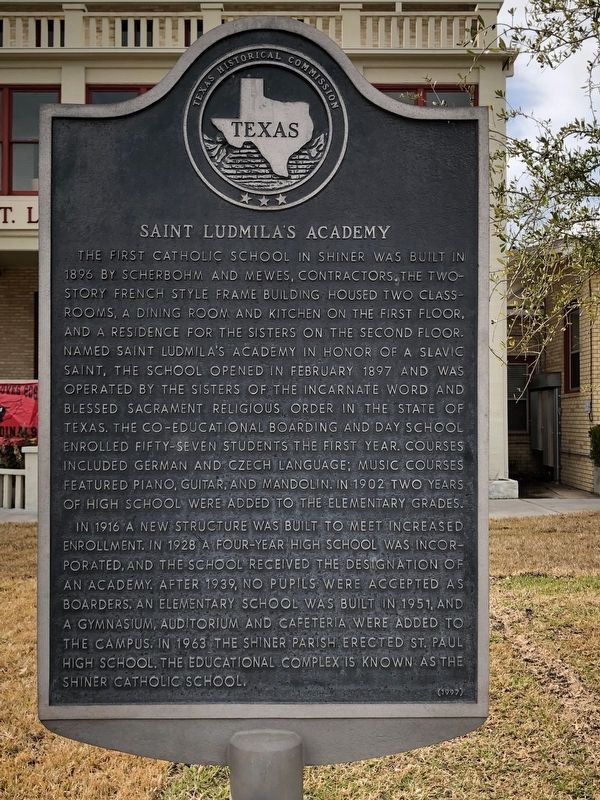 Saint Ludmila's Academy Marker image. Click for full size.