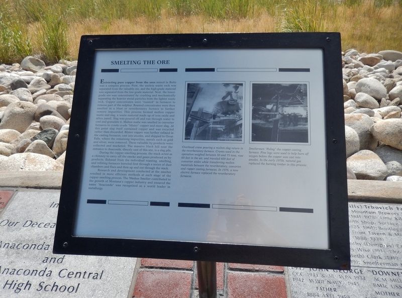 Smelting the Ore Marker (<i>wide view</i>) image. Click for full size.