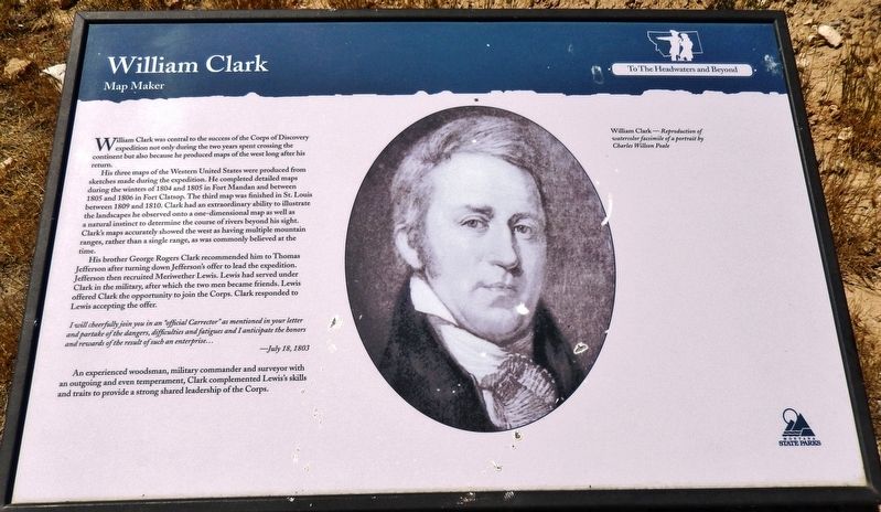 William Clark Marker image. Click for full size.
