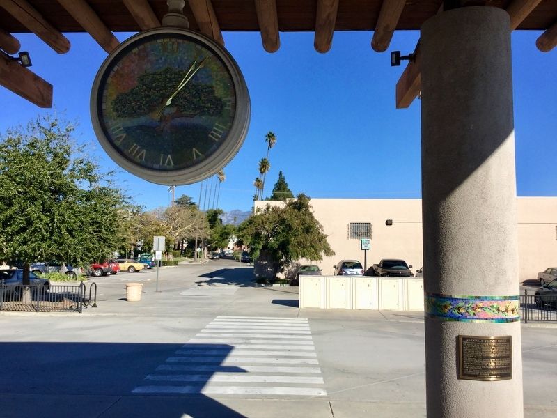 Glendale Station Clock and Marker. Click for full size. Glendale Station Clock and Marker image. Click for full size.
