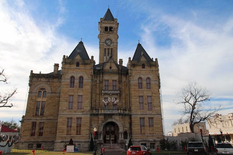 Lavaca County Courthouse East Facade image. Click for full size.