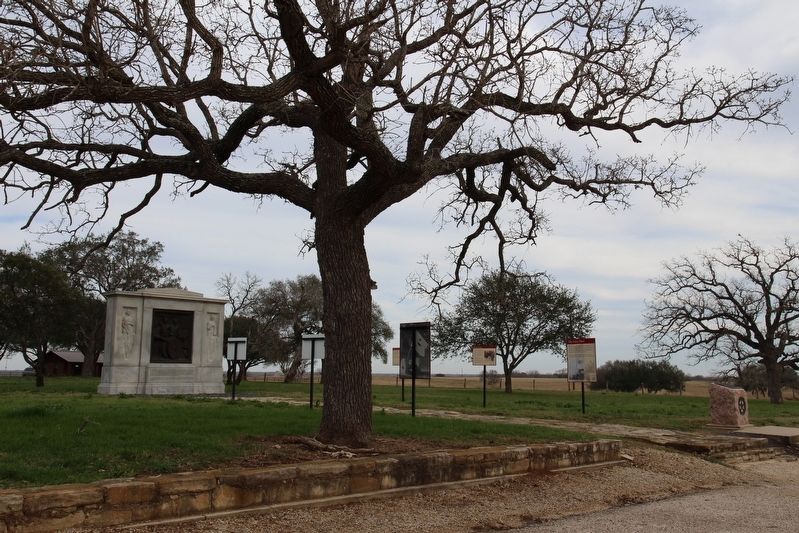 First Shot of the Texas Revolution Marker image. Click for full size.