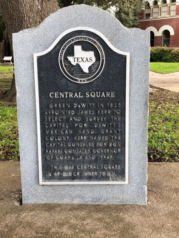 Central Square Marker image. Click for full size.